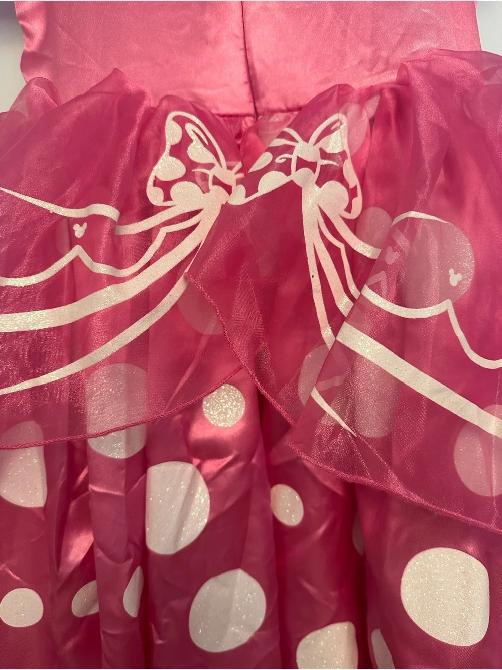 Disney Minnie Mouse Hot Pink Girls' Dress